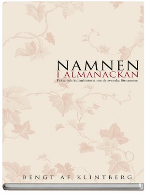 cover image of Namnen i almanackan
